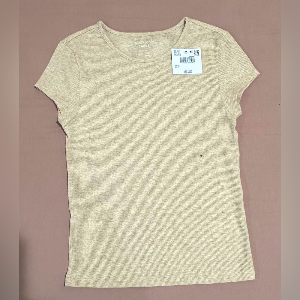 NWT American Eagle Outfitters Ribbed Crop Top Xs